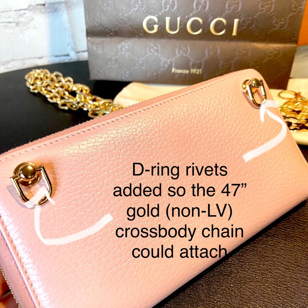 Gucci Marmont Wallet Crossbody with keychain - Picture 12 of 16